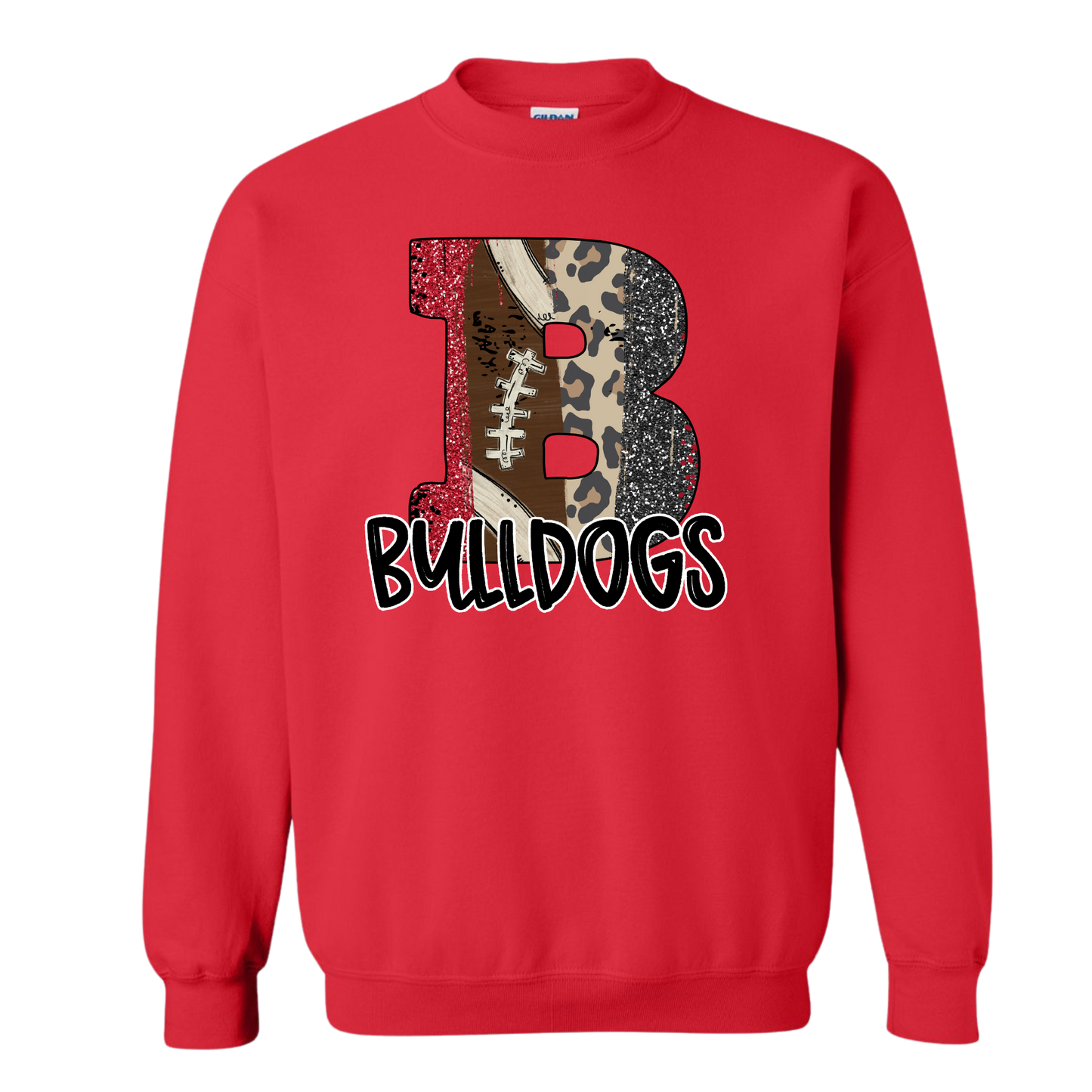 Adult Bulldogs Football B - Designs by Dee 042