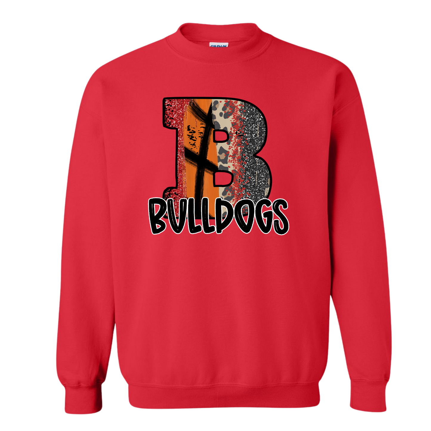 Adult Bulldogs Basketball B - Designs by Dee 042