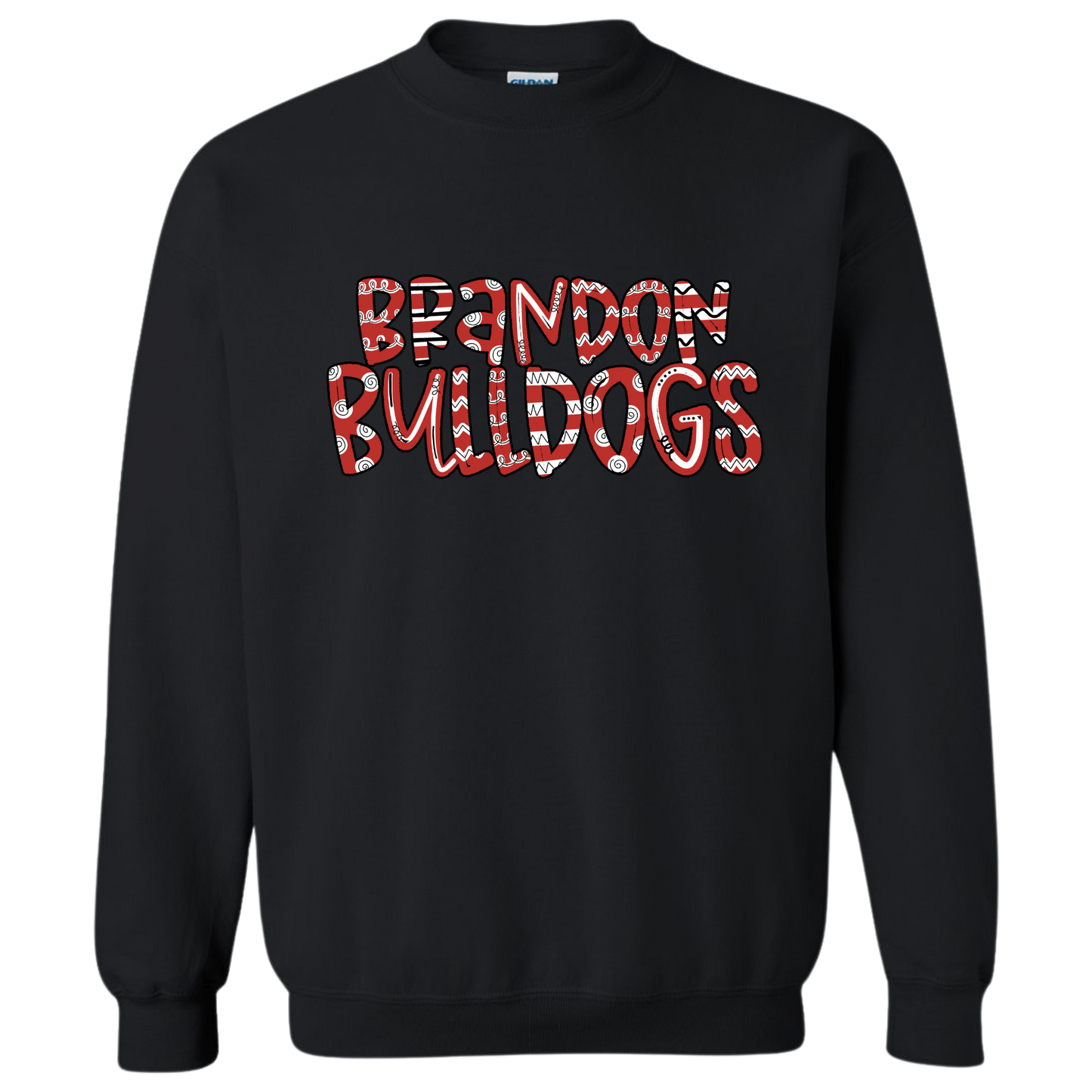 Brandon Bulldogs Doodle - Designs by Dee 042