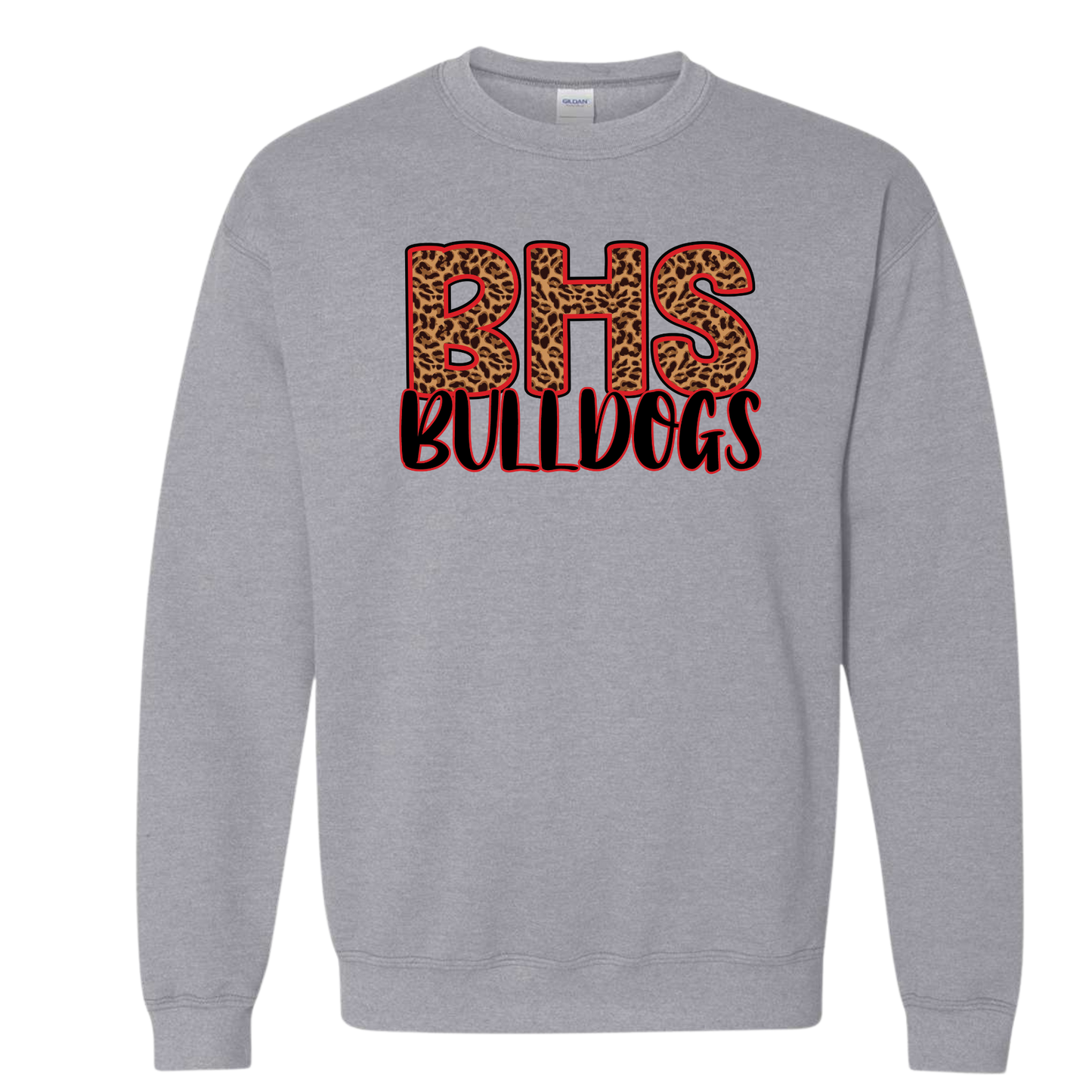 Adult BHS Bulldogs Cheetah - Designs by Dee 042
