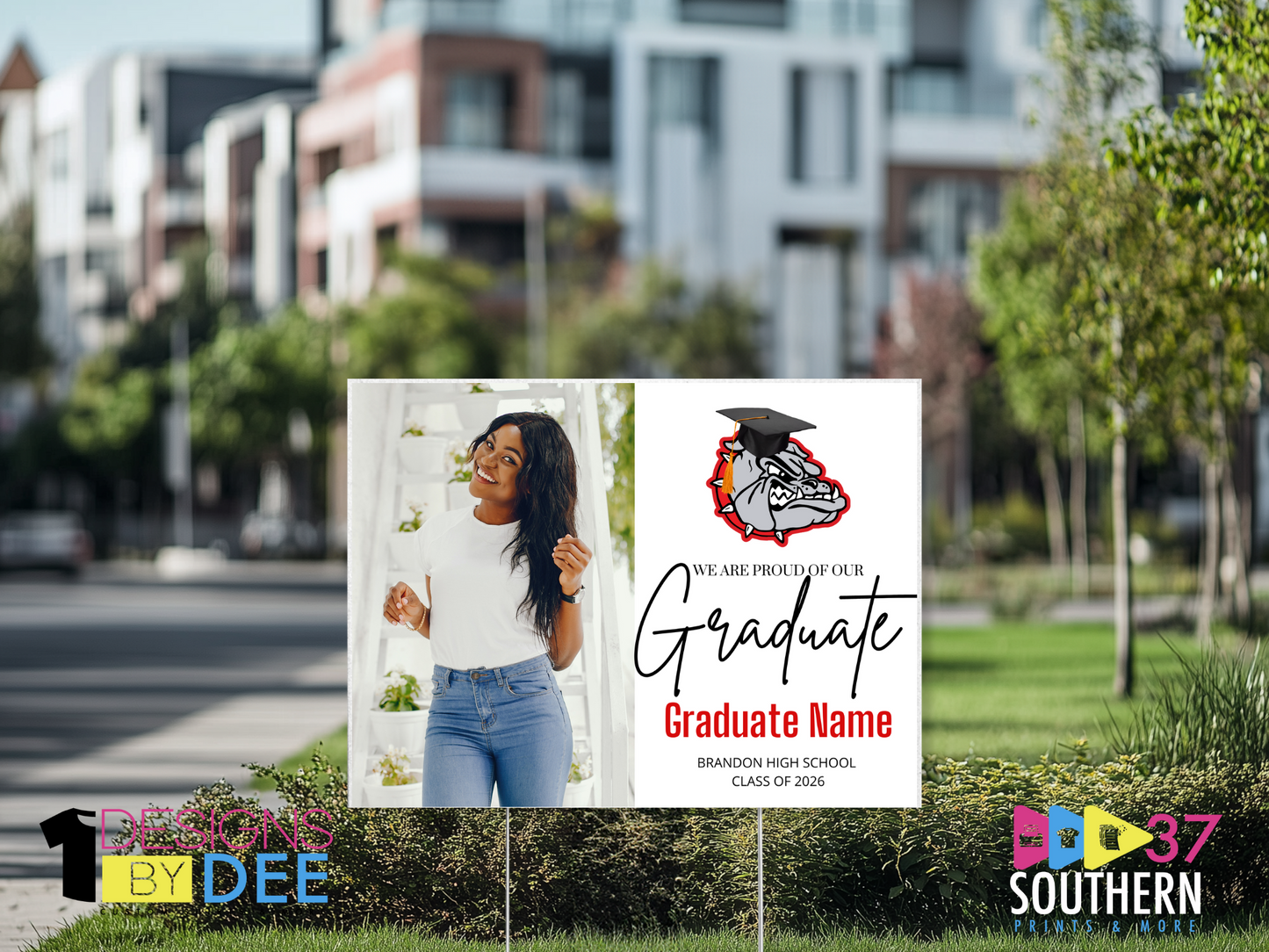 Senior Yard Sign- 24x18 - Designs by Dee 042