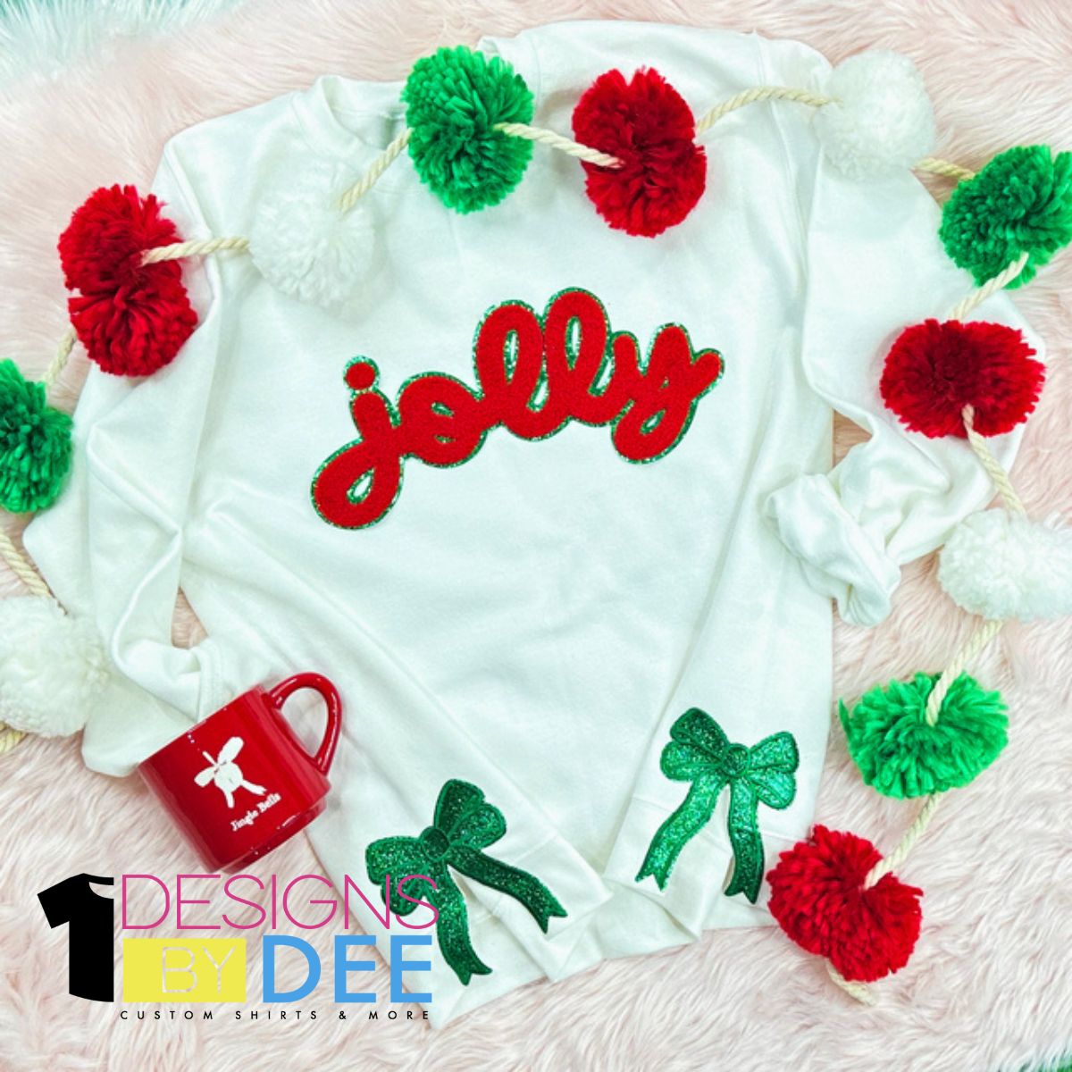 Red Chenille Jolly