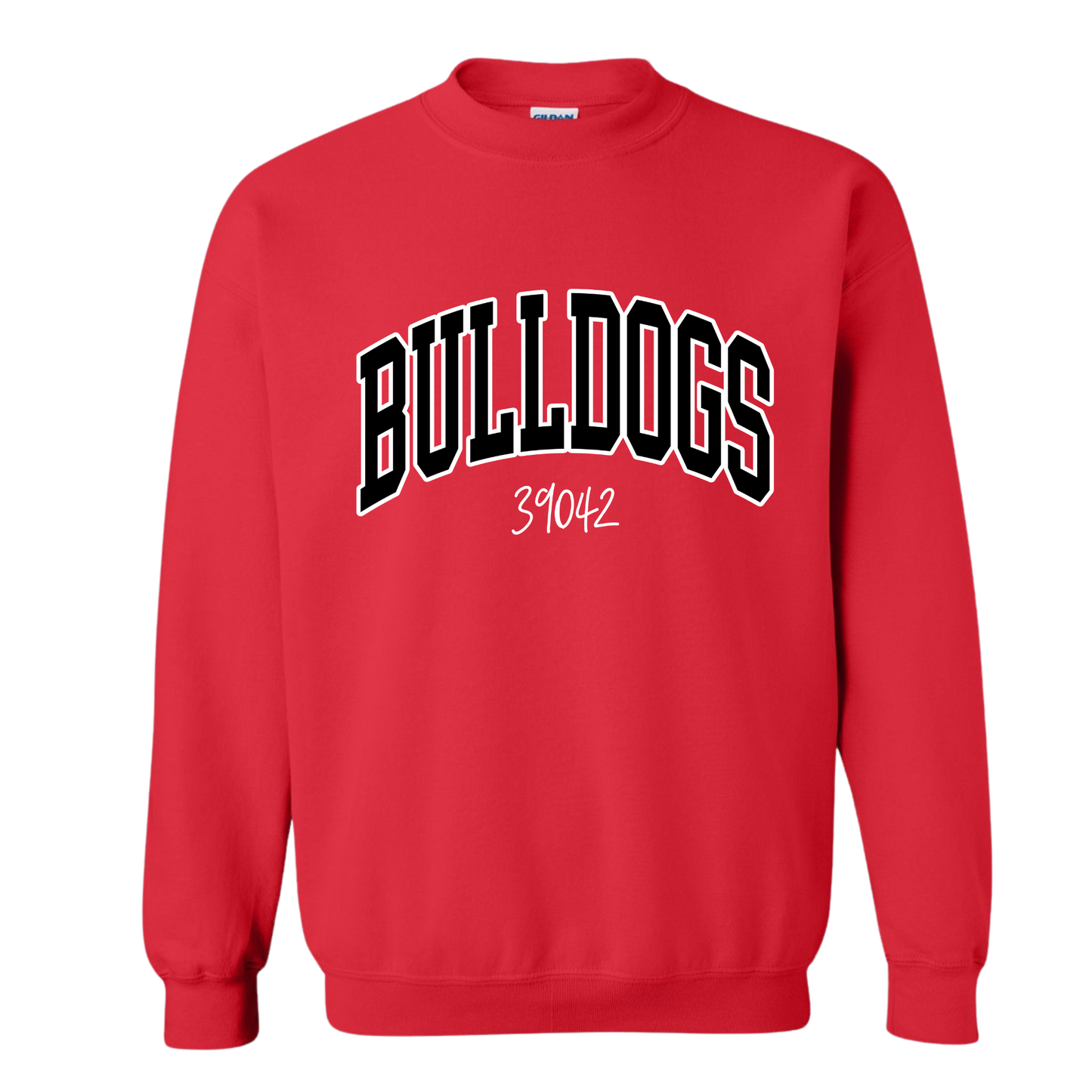 Adult Bulldogs 39042 Sweatshirt - Designs by Dee 042