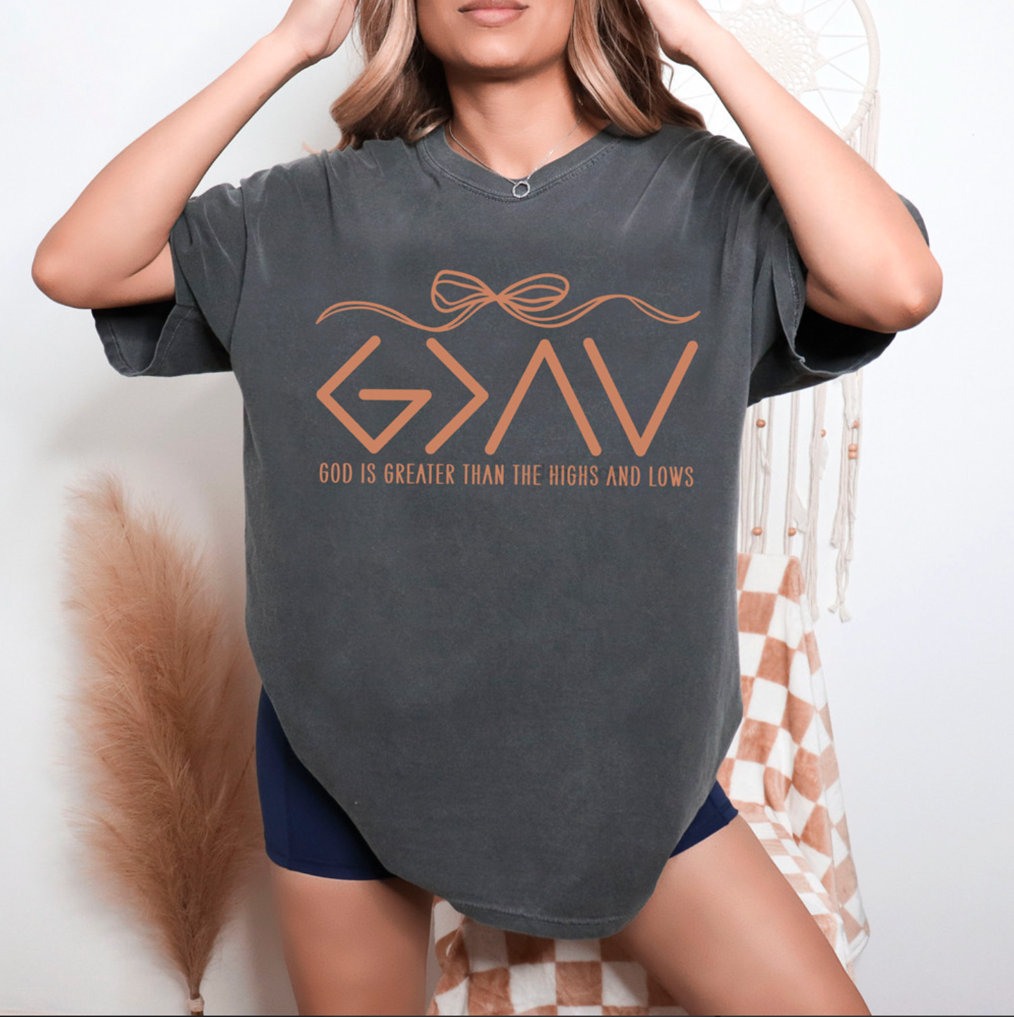 God Is Greater Bow BROWN