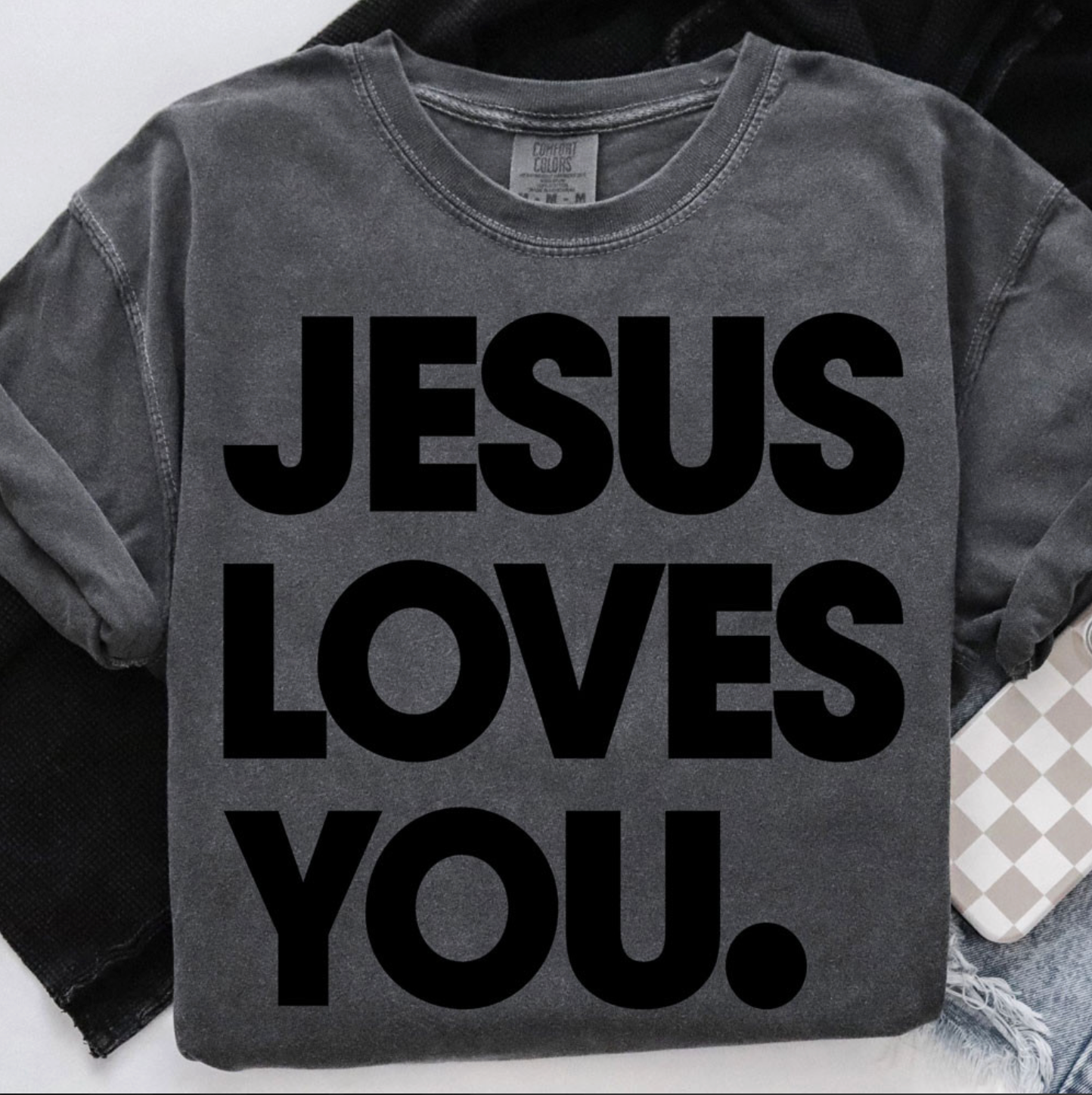 Jesus Loves You Black