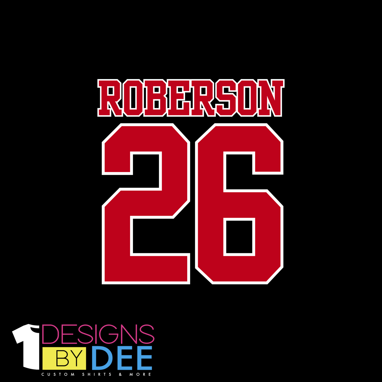 Senior Slugger Jersey '26 - Designs by Dee 042