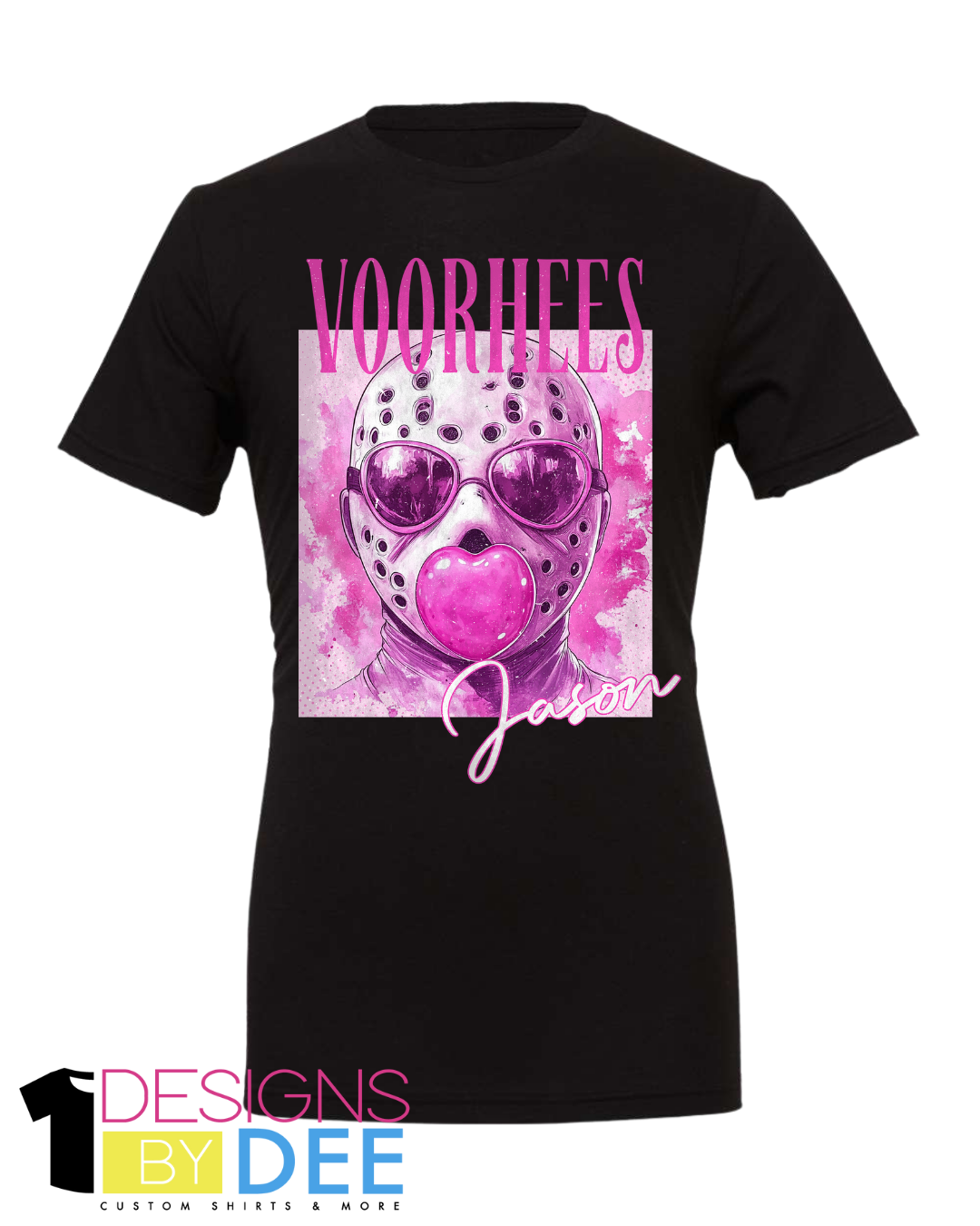 Bubblegum Jason Voorhees Horror Design
