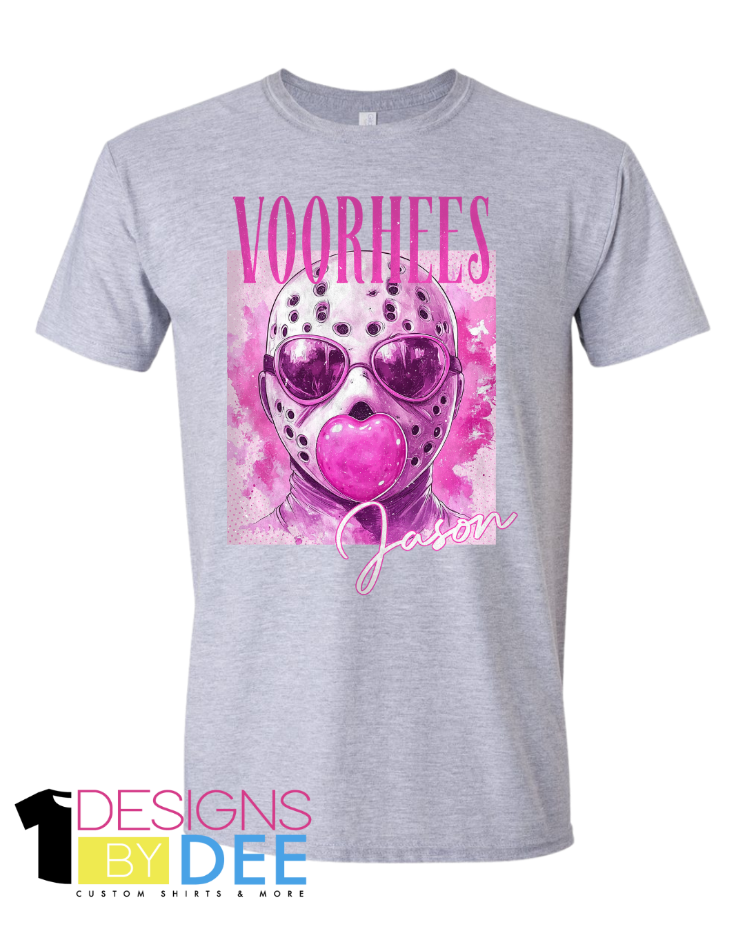 Bubblegum Jason Voorhees Horror Design