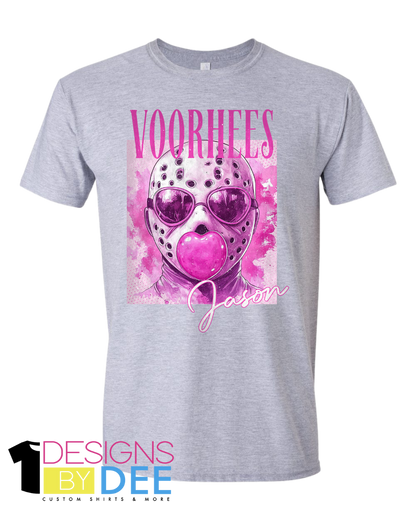 Bubblegum Jason Voorhees Horror Design