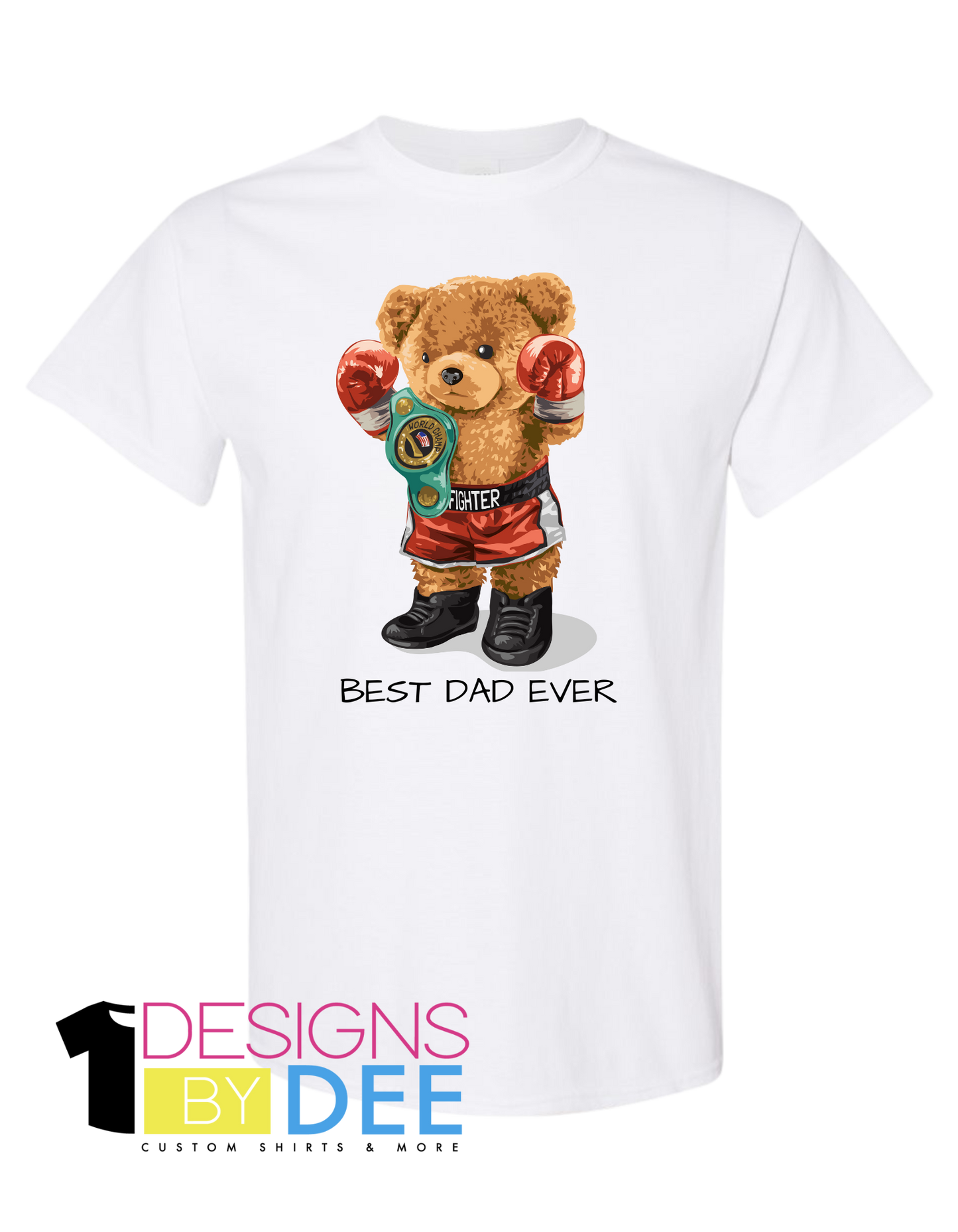 Best Dad Ever-Boxer Teddy - Designs by Dee 042