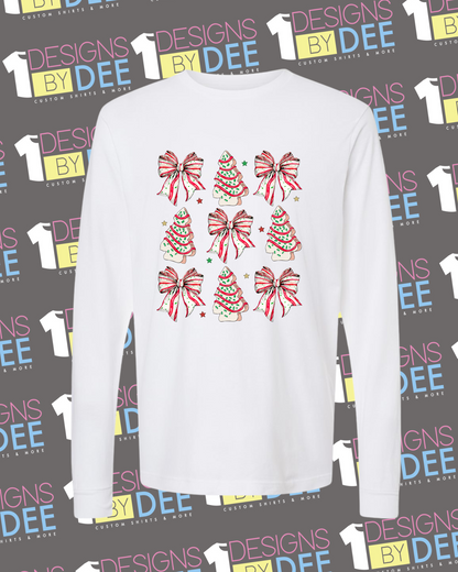 Christmas w/Cakes Tee - Designs by Dee 042