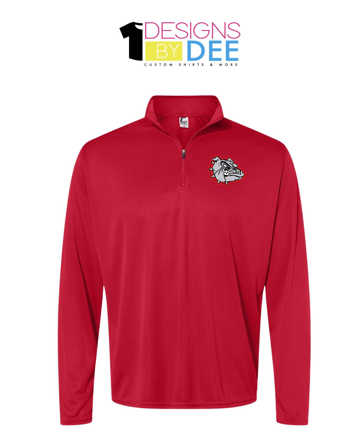 Bulldogs Adult Quarter Zip