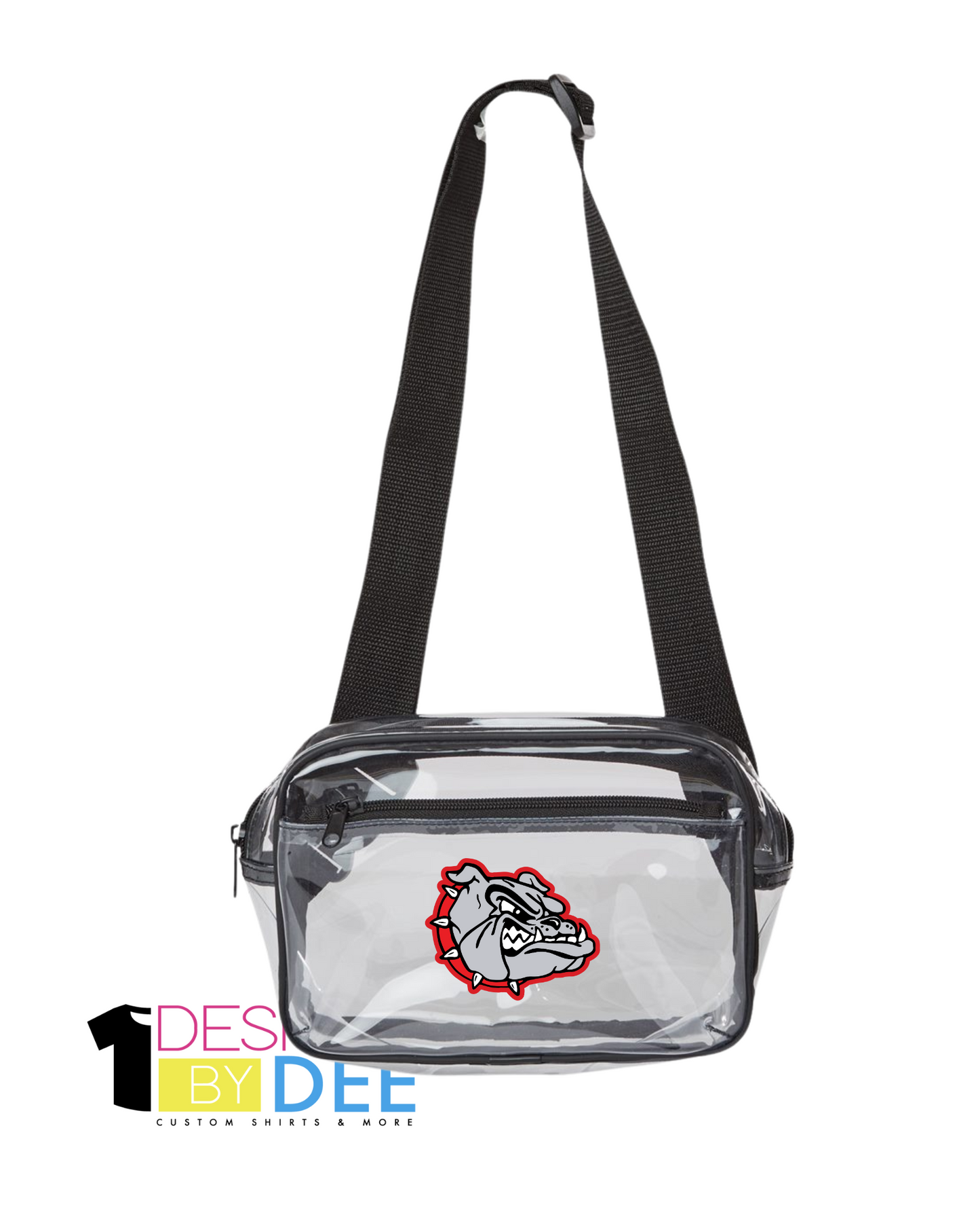 Bulldogs Clear Stadium Bag – 2-in-1