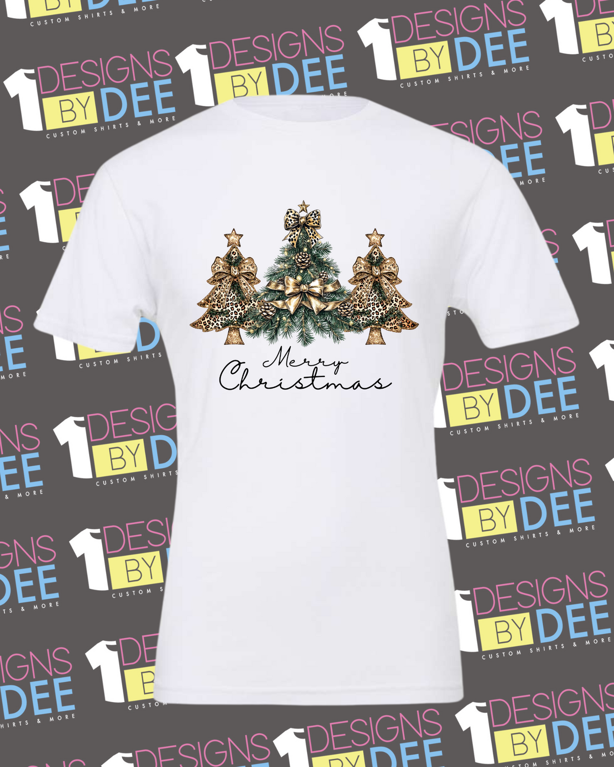 Merry Christmas Tee - Designs by Dee 042