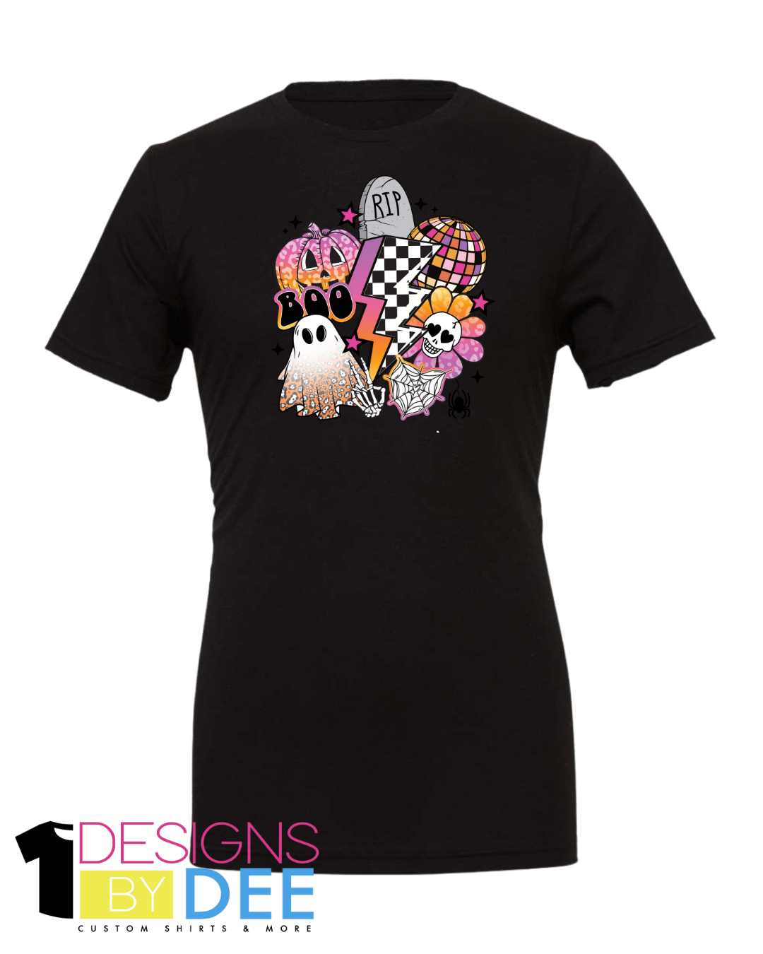 Retro Groovy Boo Halloween Design