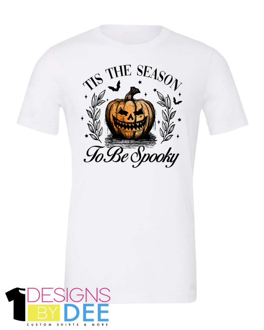 Vintage Spooky Season Jack-o'-Lantern Design