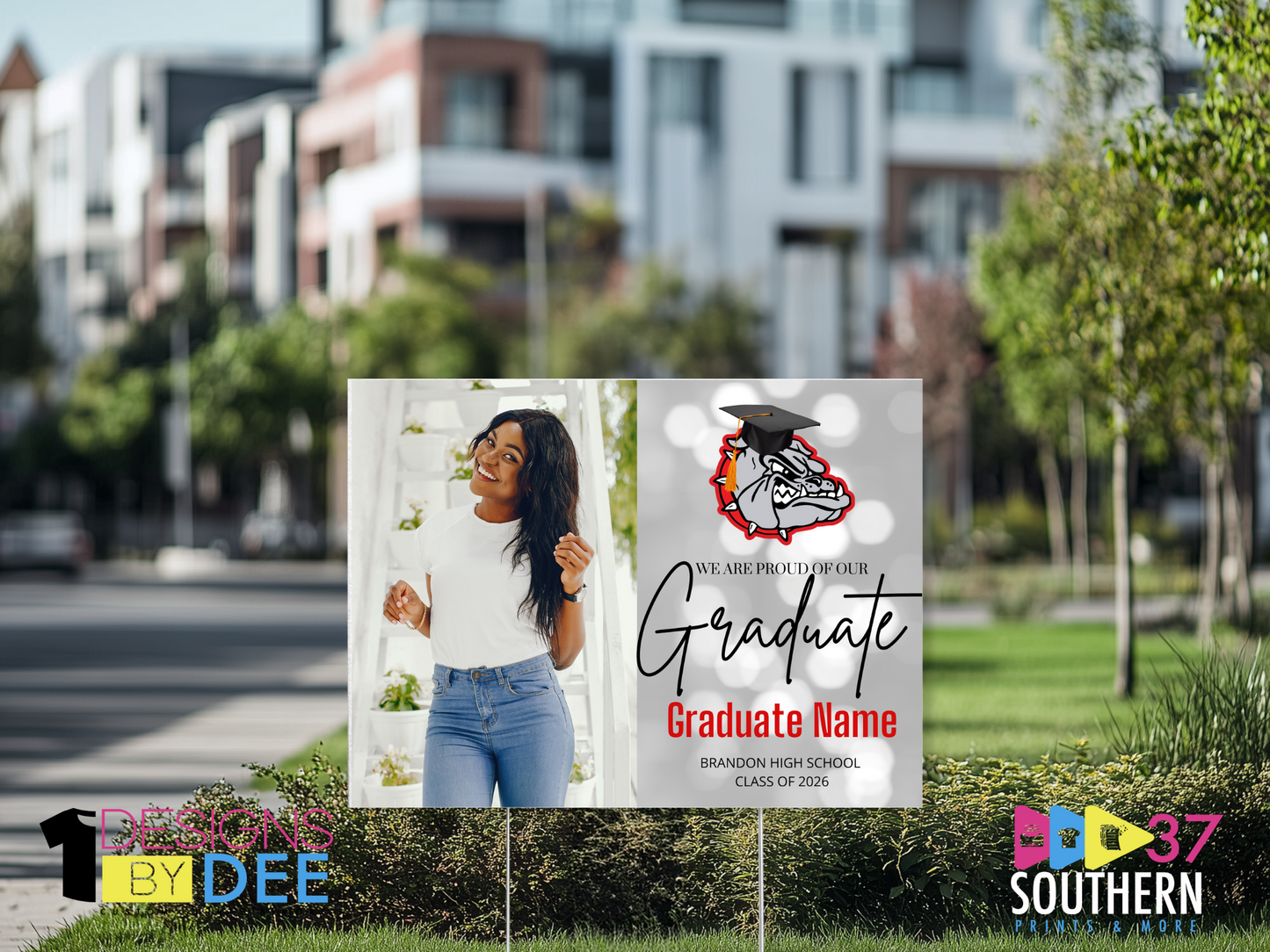 Senior Yard Sign- 24x18 - Designs by Dee 042