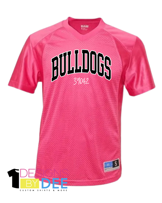 Pink Out Bulldogs 39042 Jersey