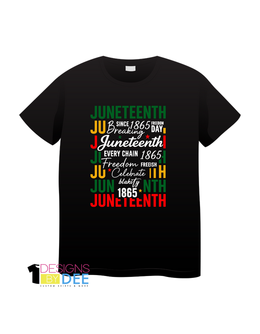 Juneteenth Blackity 1865 - Designs by Dee 042
