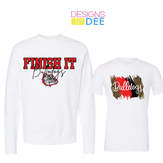 White Out Sweatshirt Game Day Bundle -Finish It