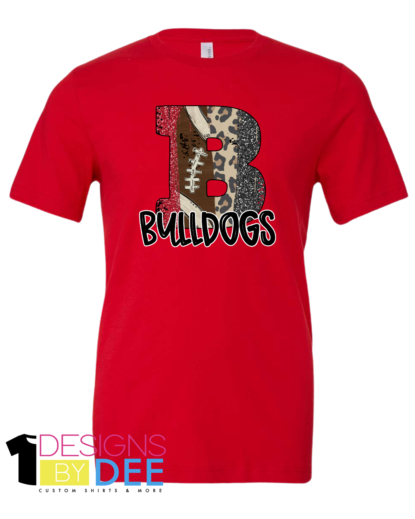 B Bulldogs Tee - Designs by Dee 042