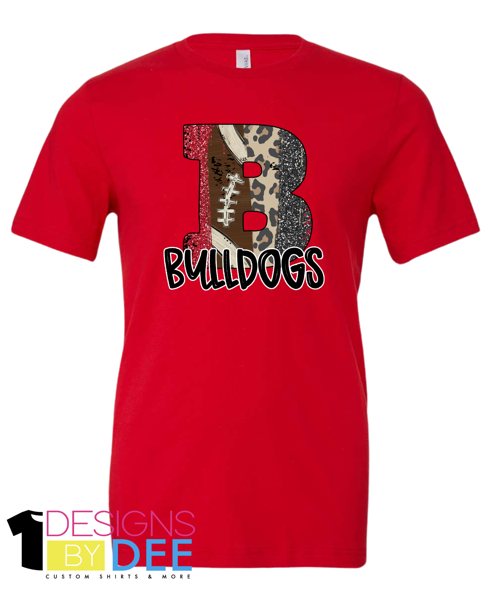 B Bulldogs Tee - Designs by Dee 042