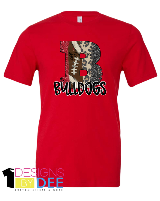 B Bulldogs Tee - Designs by Dee 042
