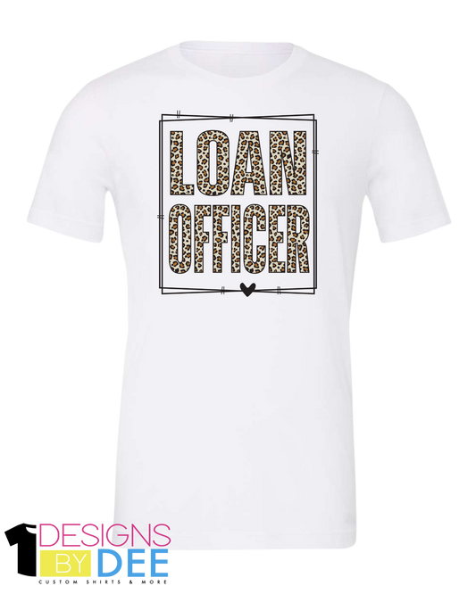 Loan Officer-Cheetah - Designs by Dee 042
