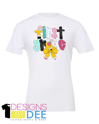 Preppy Back to School Tee Pre K-6th
