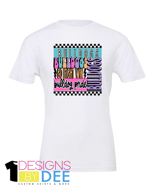 BULLDOGS PRIDE TEE - Designs by Dee 042