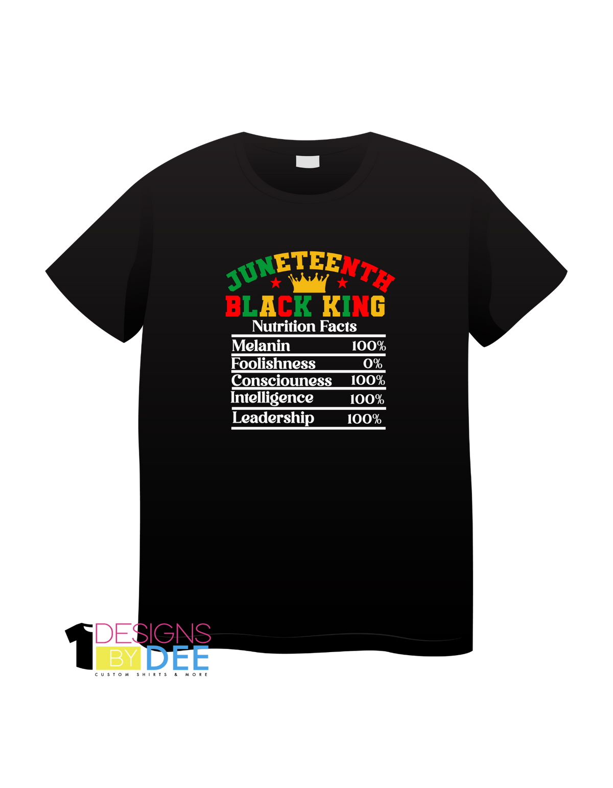 Juneteenth Black King - Designs by Dee 042