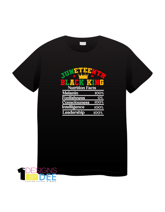 Juneteenth Black King - Designs by Dee 042