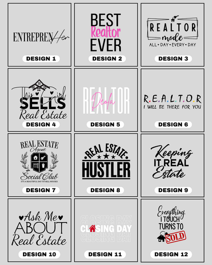 REALTOR Sweatshirt/ T-shirt Bundle