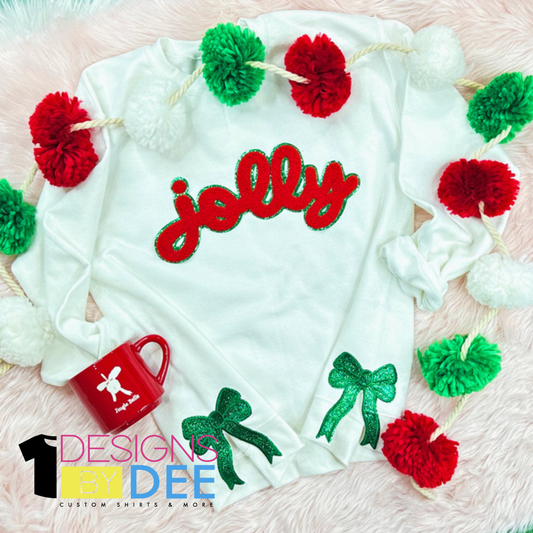 Red Chenille Jolly