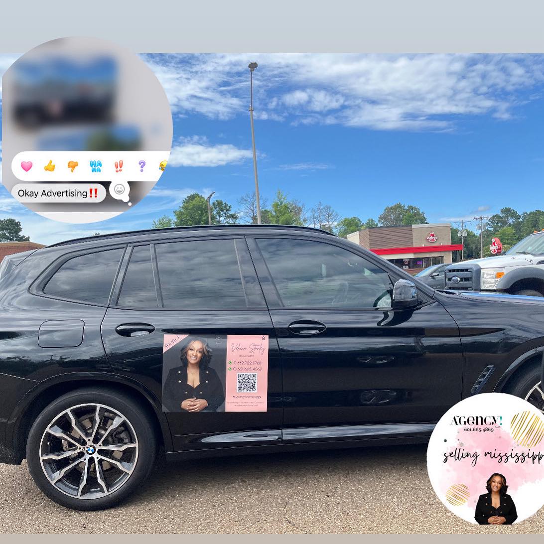 Custom Car Magnets - Designs by Dee 042