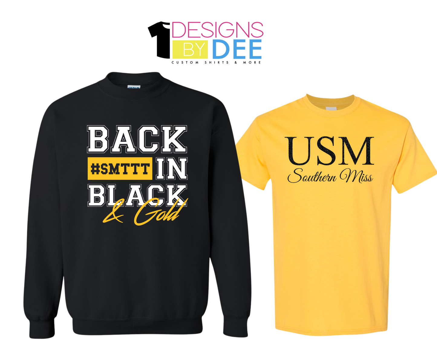 Back In Black & Gold Sweatshirt Bundle