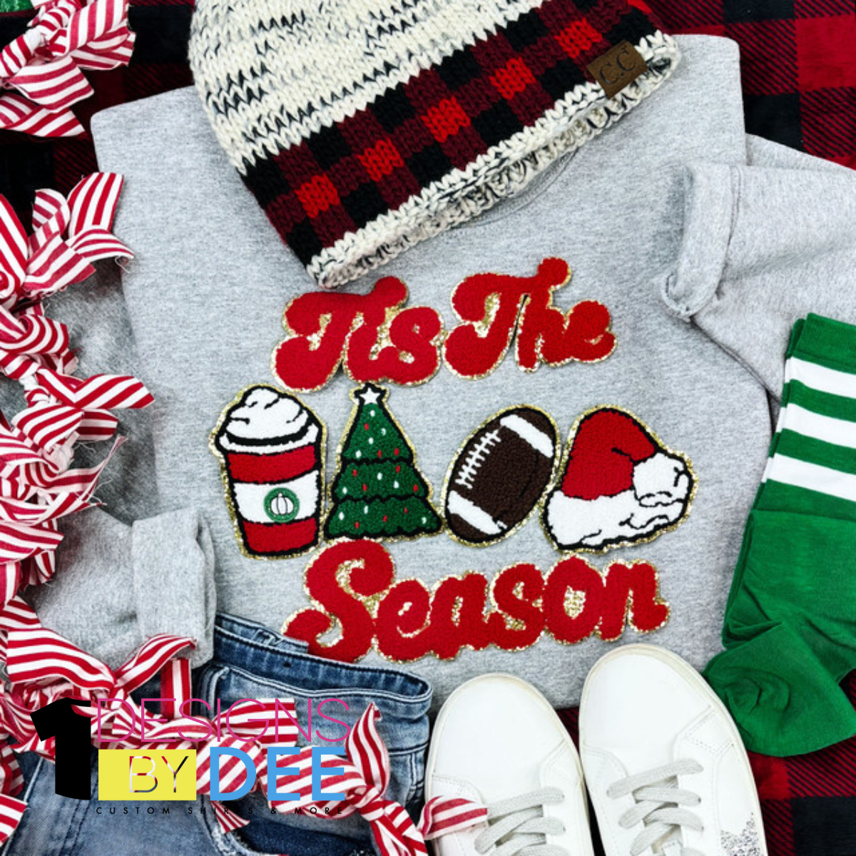 Tis The Season Chenille Design