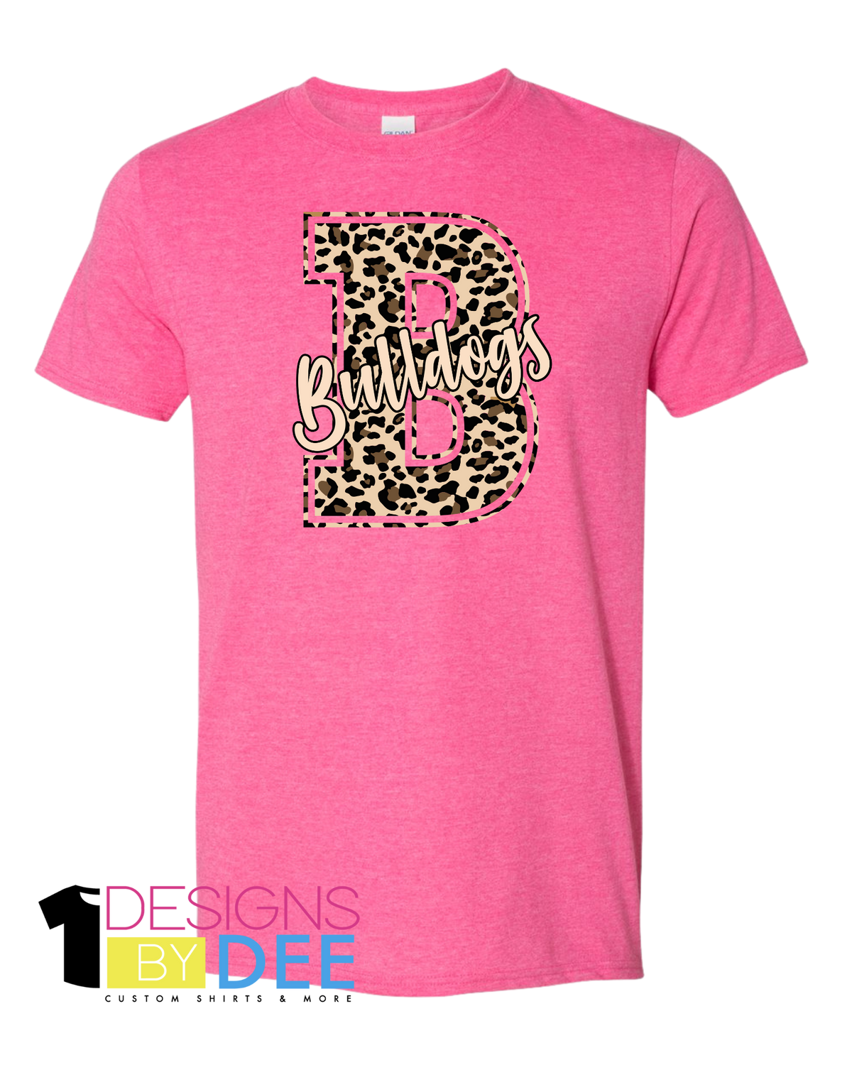 Pink Out Cheetah Bulldogs Shirt