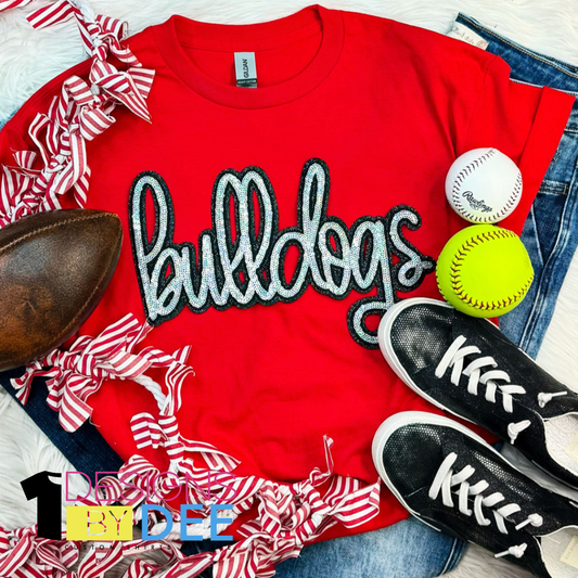 Bulldogs Sequin Design