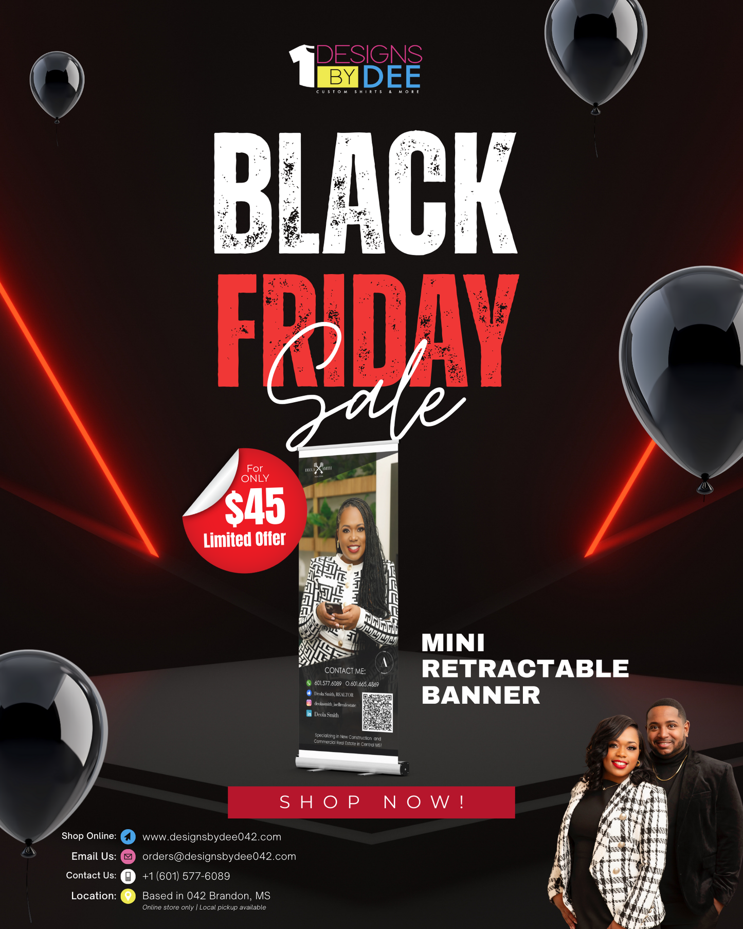 Mini Retractable Banner