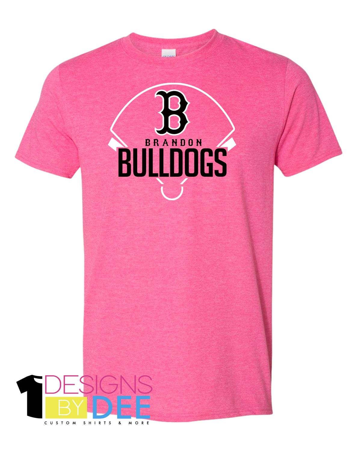 Pink Out B Brandon Bulldogs Shirt
