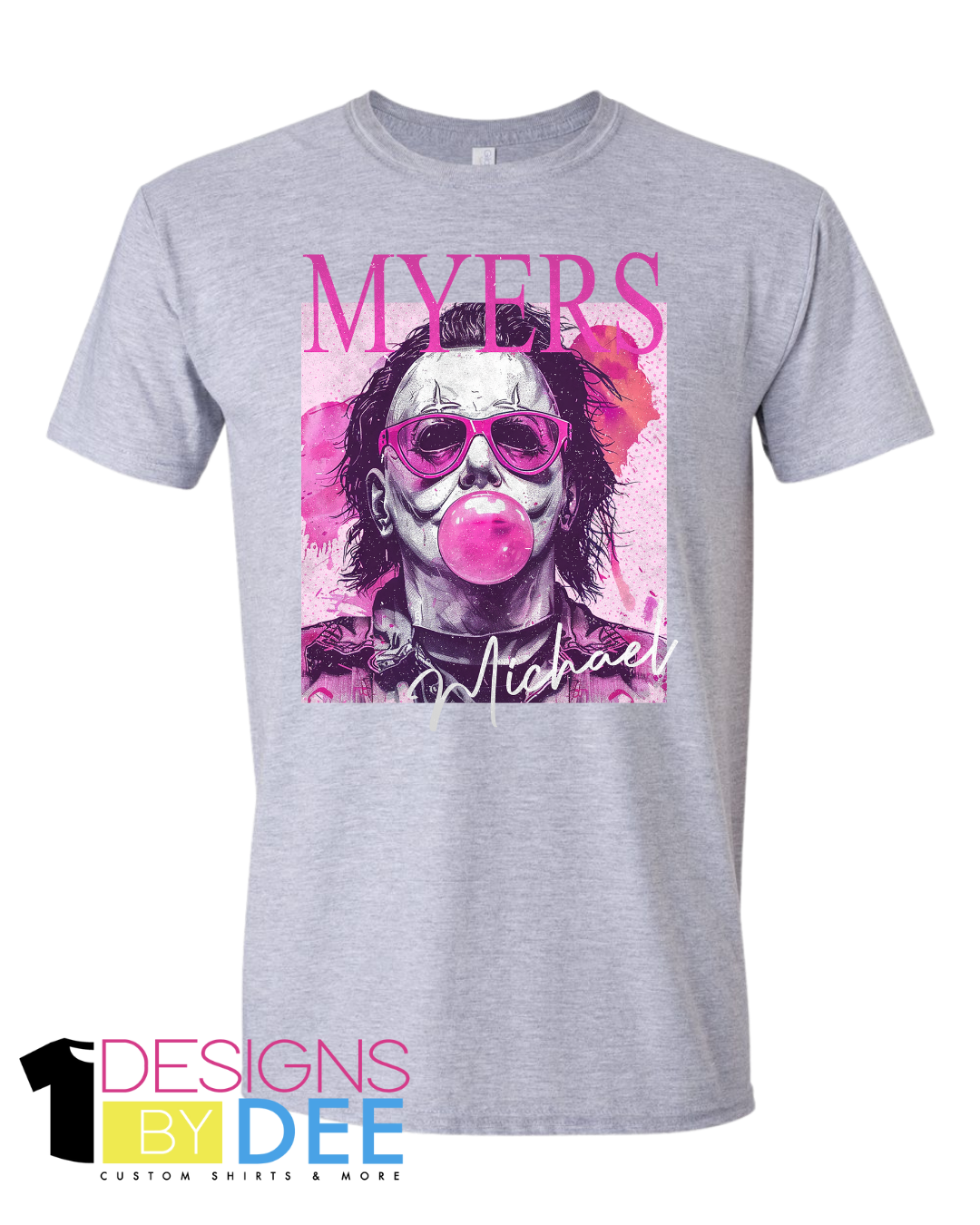 Bubblegum Michael Myers Horror Design
