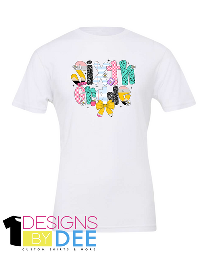 Preppy Back to School Tee Pre K-6th