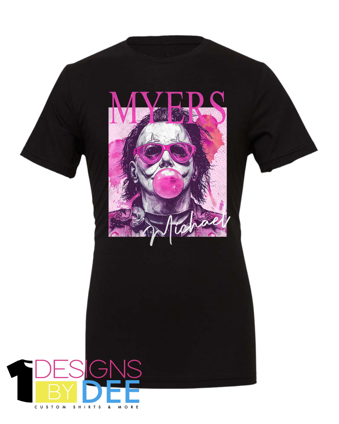 Bubblegum Michael Myers Horror Design