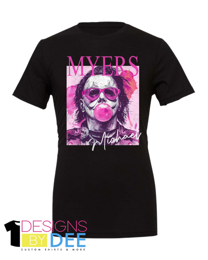 Bubblegum Michael Myers Horror Design