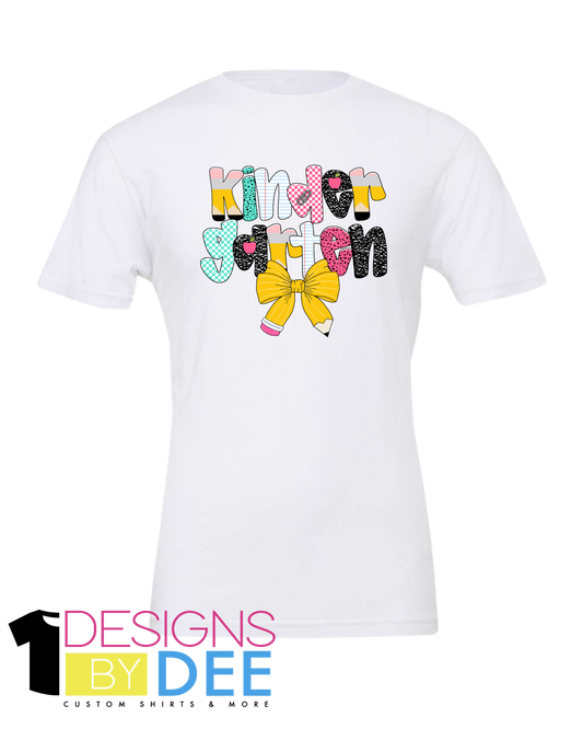 Preppy Back to School Tee Pre K-6th