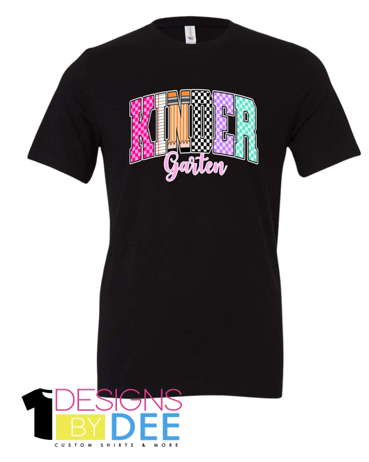 Retro Back to School Tee K-5th