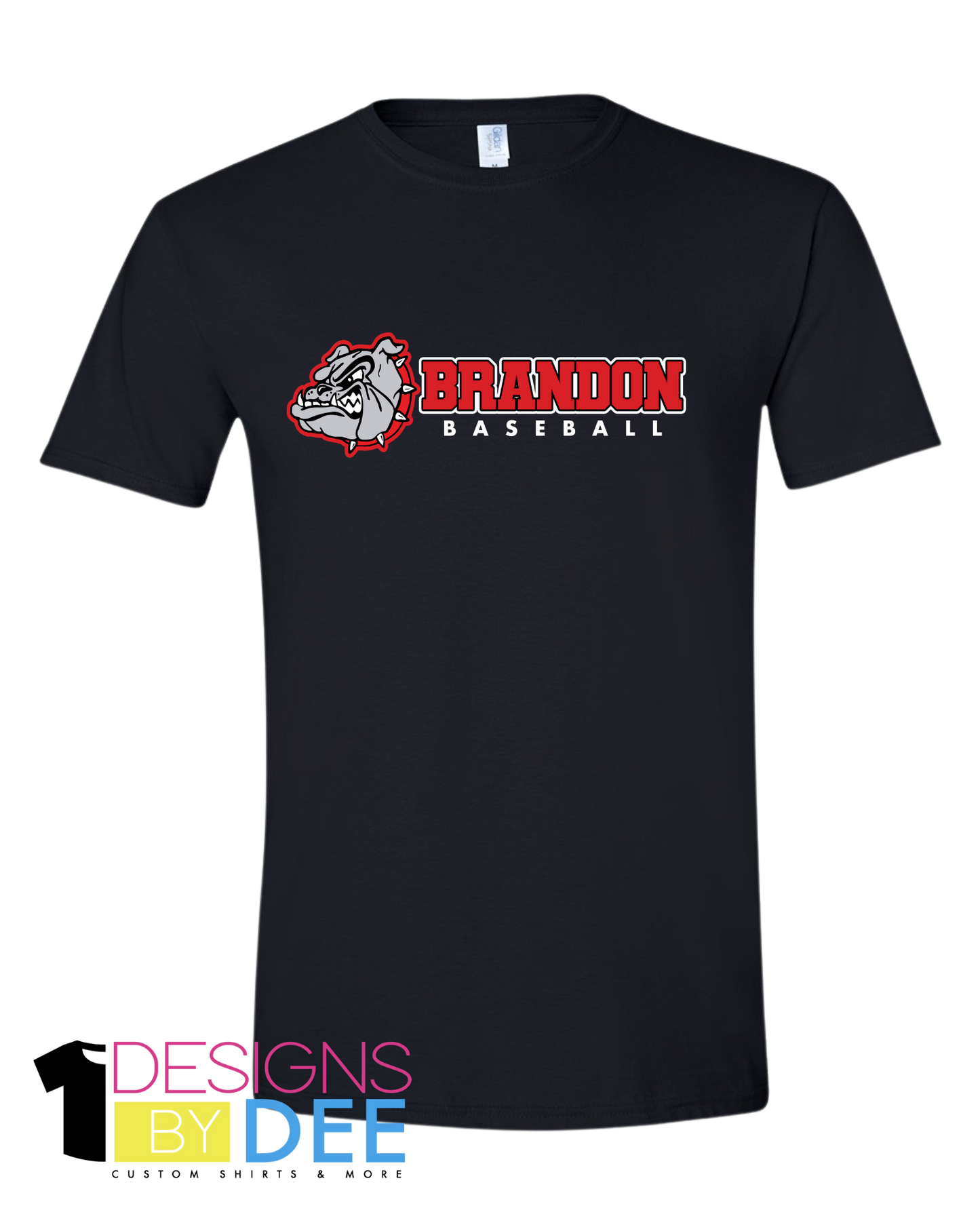 Bulldogs Brandon Baseball Tee - Designs by Dee 042