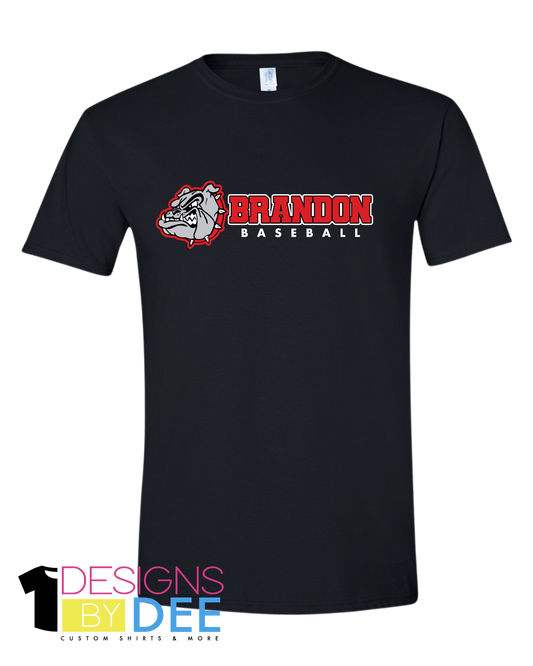 Bulldogs Brandon Baseball Tee - Designs by Dee 042