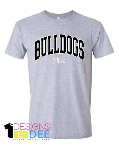 Classic Bulldogs 39042 Tee - Designs by Dee 042
